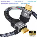 Câble compatible HDMI 8K, 4K à 120Hz, 8K à 60Hz, adaptateur HDMI 2.1, 48Gbps pour RTX 3080, Ehull HDR, câble vidéo, PC, ordinateur portable, TV Box, PS5
