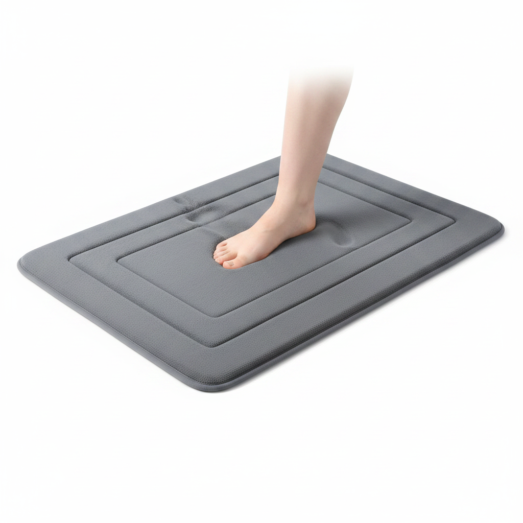 Tapis de bain absorbant antidérapant