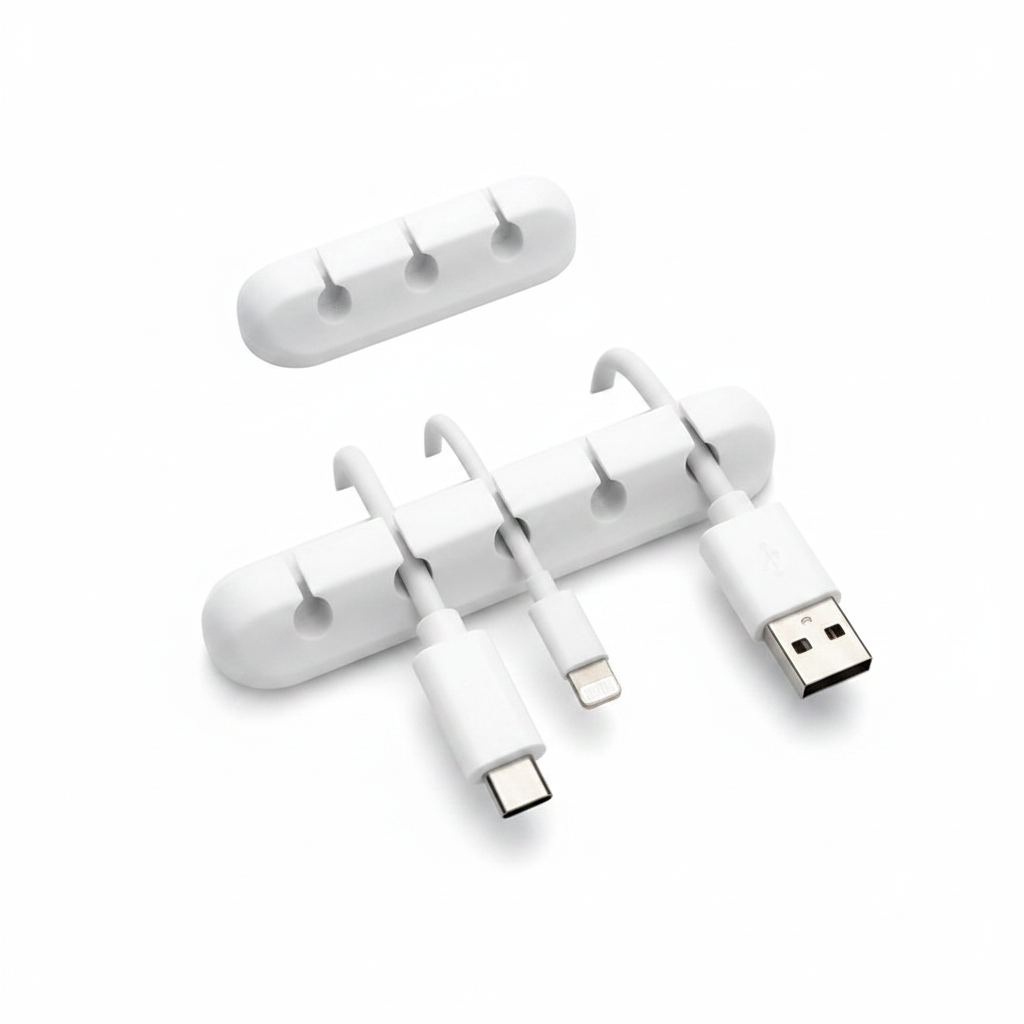Organisateur de câbles USB en silicone