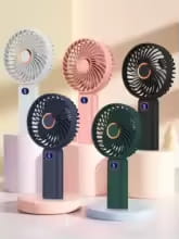 Ventilateur Portatif USB Rechargeable – 5 Vitesses