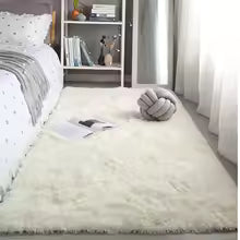 Grand Tapis Crème Moelleux 120x160 – Salon & Chambre