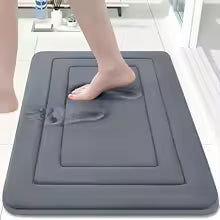 1 tapis de bain absorbant et antidérapant